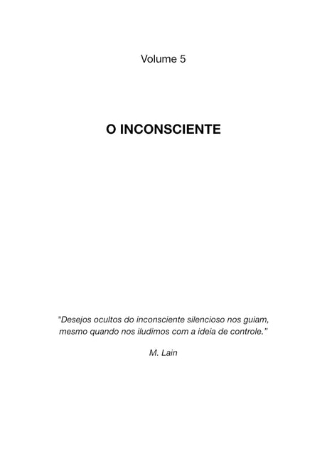 Livro Astral: O INCONSCIENTE