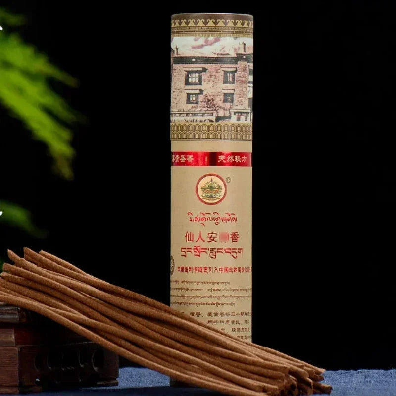 Incenso Tibetano Medicinal, Alivia a ansiedade, Fragrâncias, Bênçãos de Ervas, Repelir Energia Negativa, 1 caixa