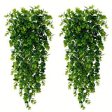 3Pcs de Plantas suspensão artificial resistente a uv de plástico, para interior ao ar livre decoração de casa quarto sala escritório