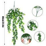 3Pcs de Plantas suspensão artificial resistente a uv de plástico, para interior ao ar livre decoração de casa quarto sala escritório