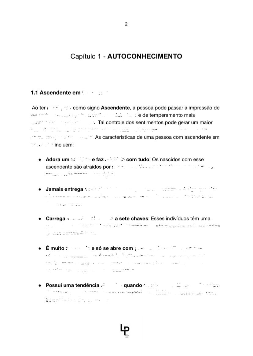 Mapa Astral Capítulo 1: AUTOCONHECIMENTO